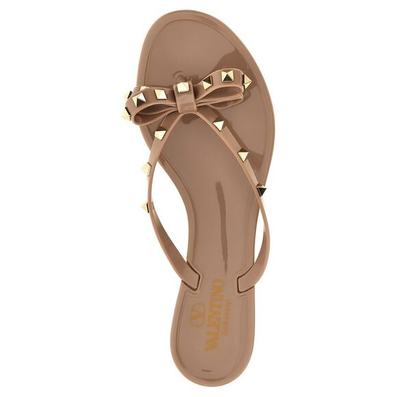 Valentino Garavani Women\'s Rockstud Thong Sandals